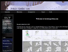Tablet Screenshot of bernicegordon.com